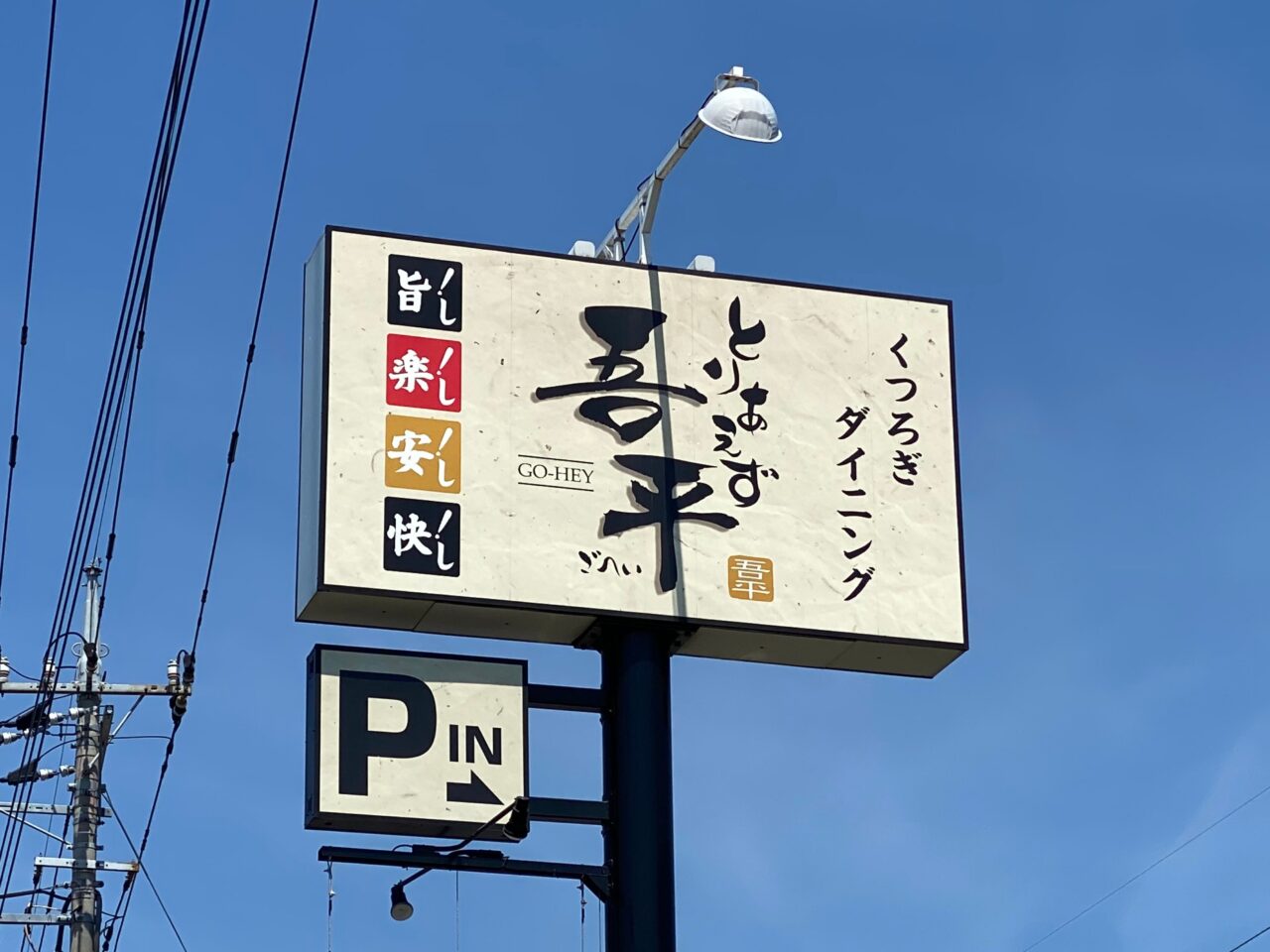 とりあえず吾平の看板