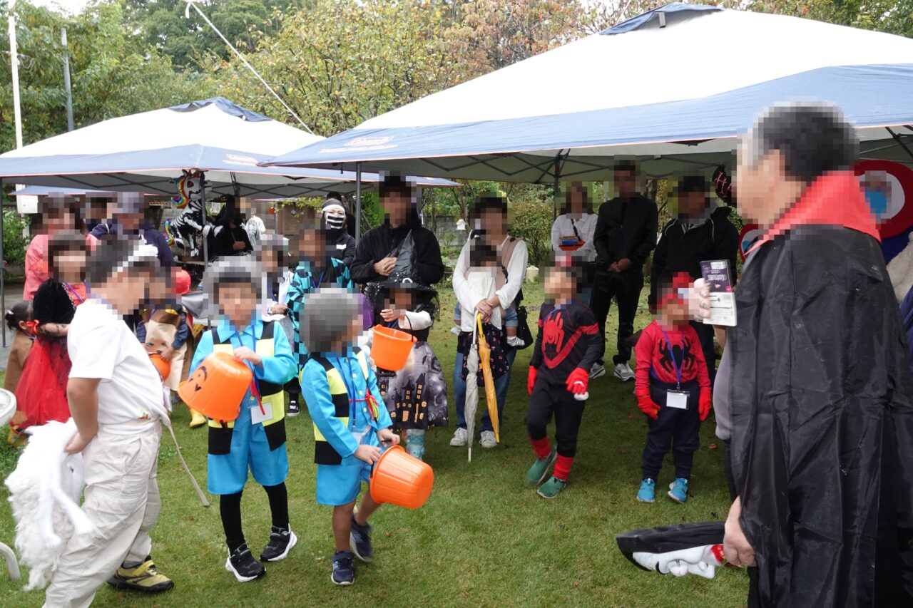 前回の北河原ハロウィンフェスティバルの開催風景